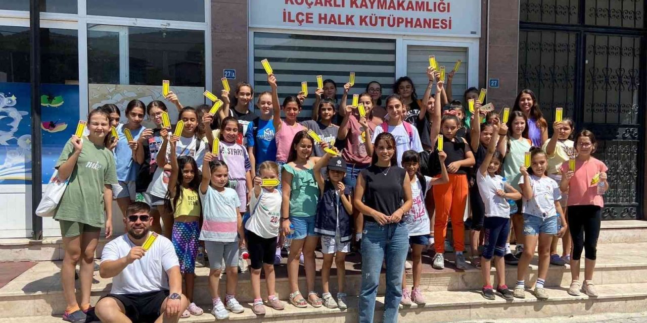Koçarlı’da ’Kütüphanede Dünya Var’ hayata geçirildi