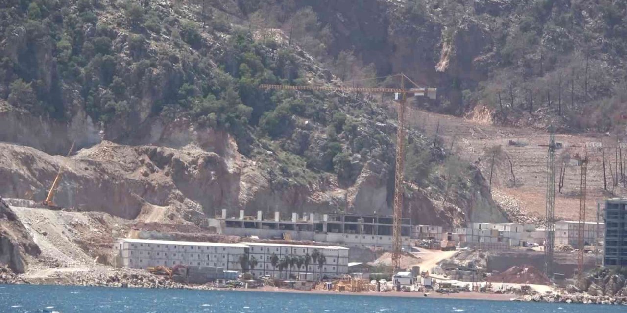 Marmaris Belediyesi’nden otel inşaatını son durumu ile ilgili açıklama