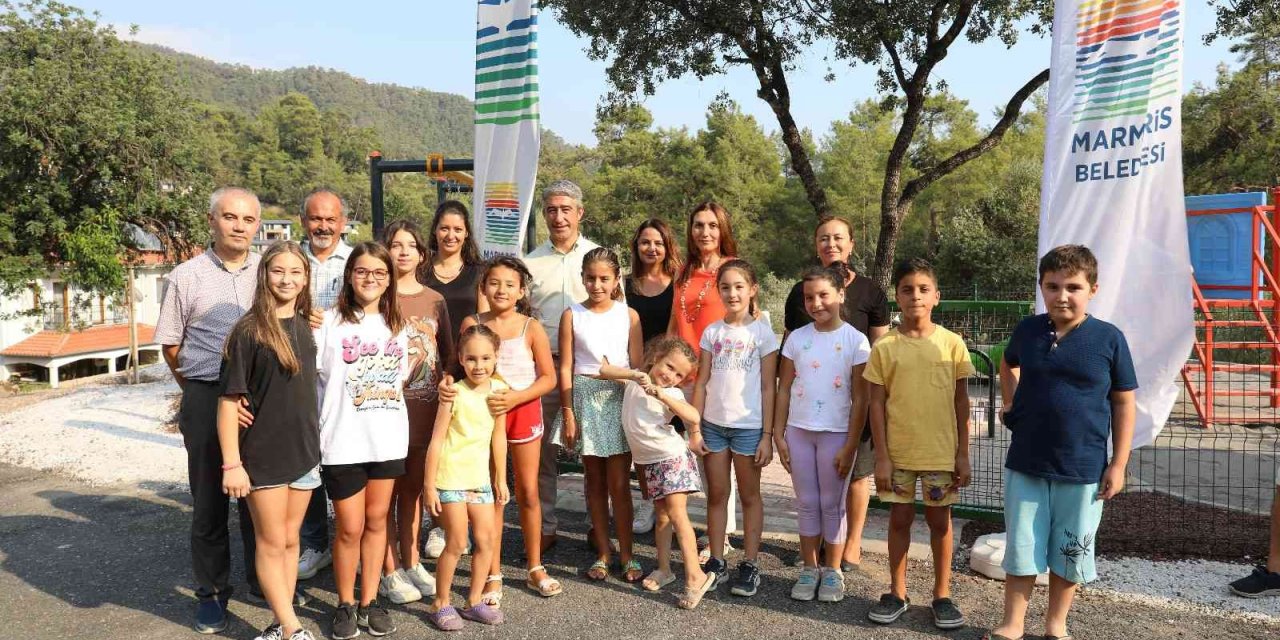 Çocukla park istedi, Marmaris Belediyesi yaptı