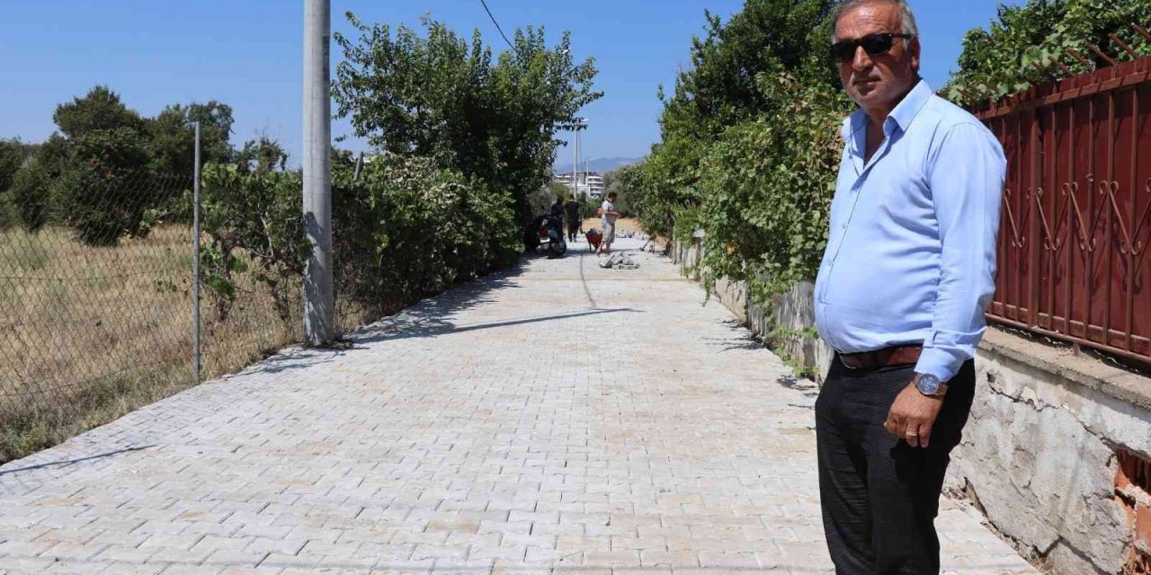 Bozyurt Mahallesi Muhtarı Güler’den Başkan Özcan’a hizmet teşekkürü