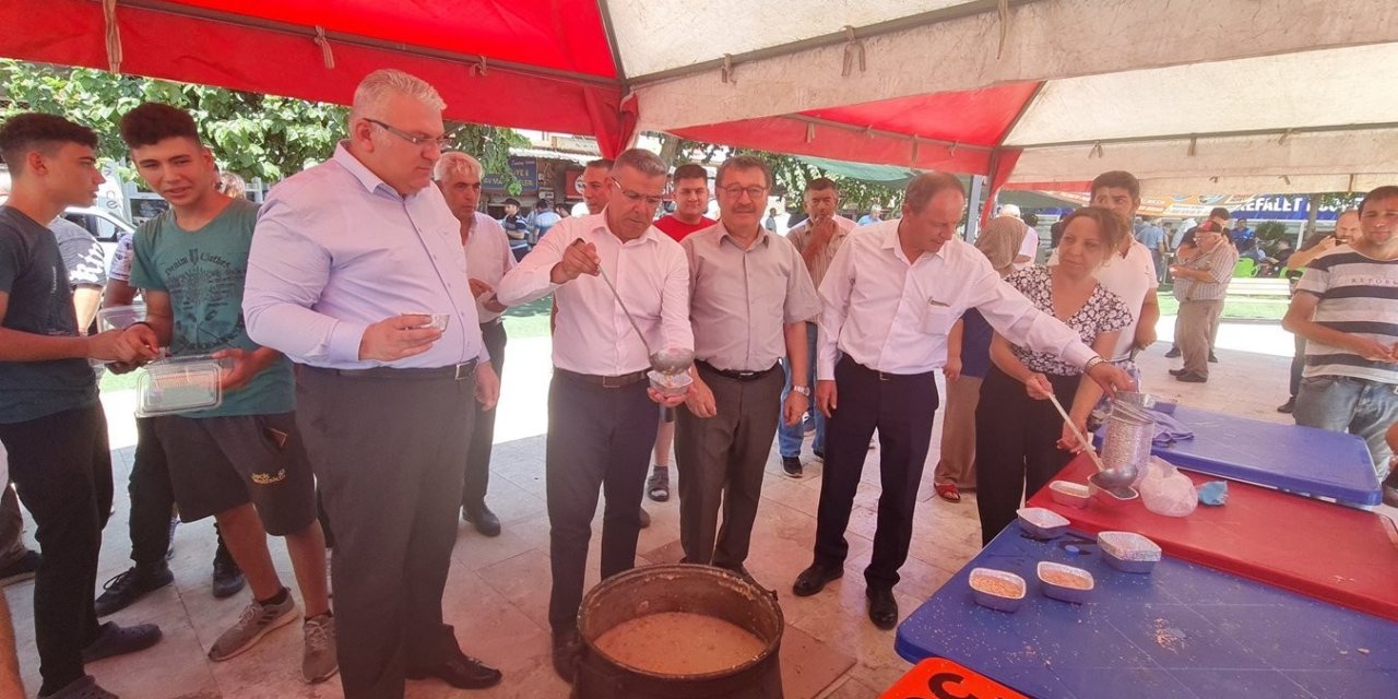 Aşure geleneği Köşk’te de unutulmadı