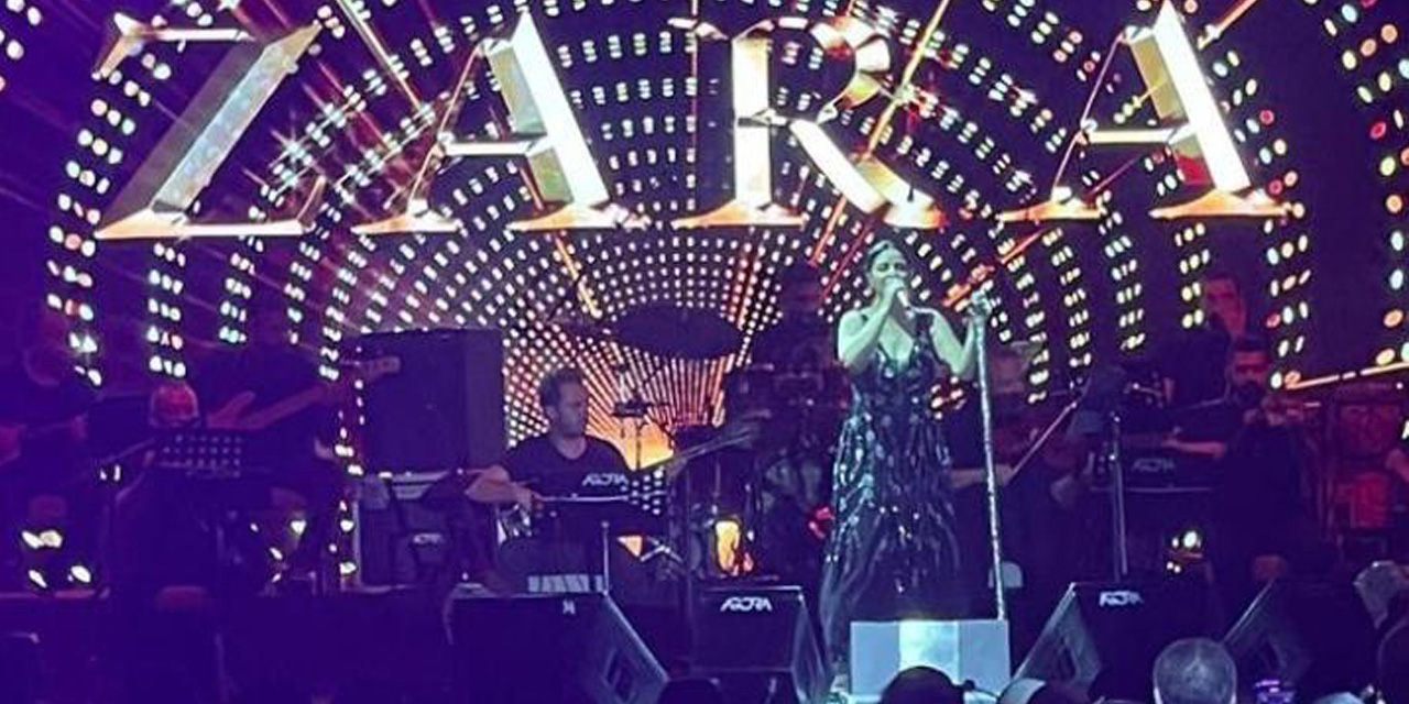 Zara, Bodrum’da konser verdi