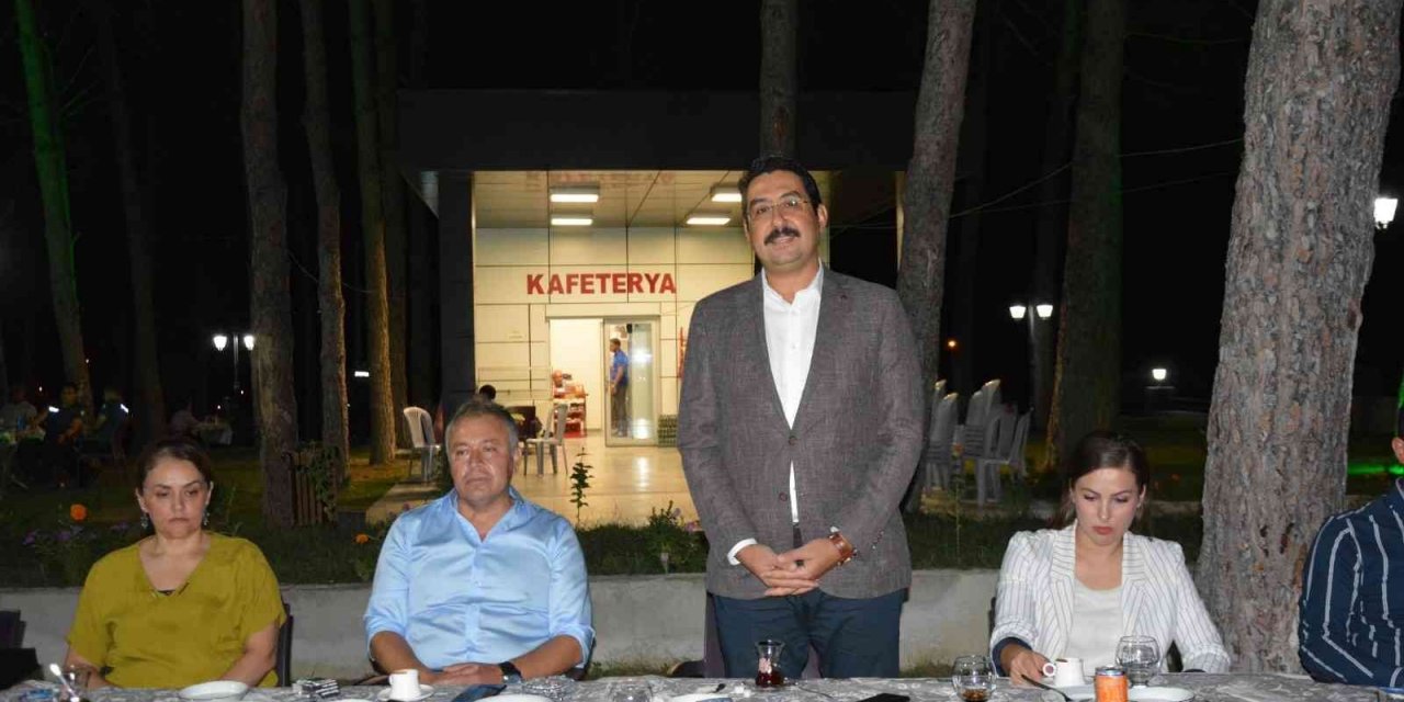 Kaymakam Ali Yıldırım onuruna veda yemeği düzenlendi