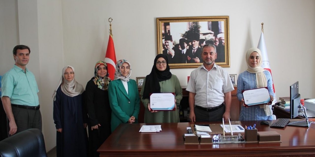 Aydın’da Ulusal Staj Programı’nı tamamlayan öğrencilere belge verildi