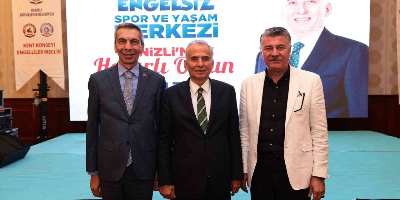Denizli’ye Engelsiz Spor ve Yaşam Merkezi kazandırılıyor