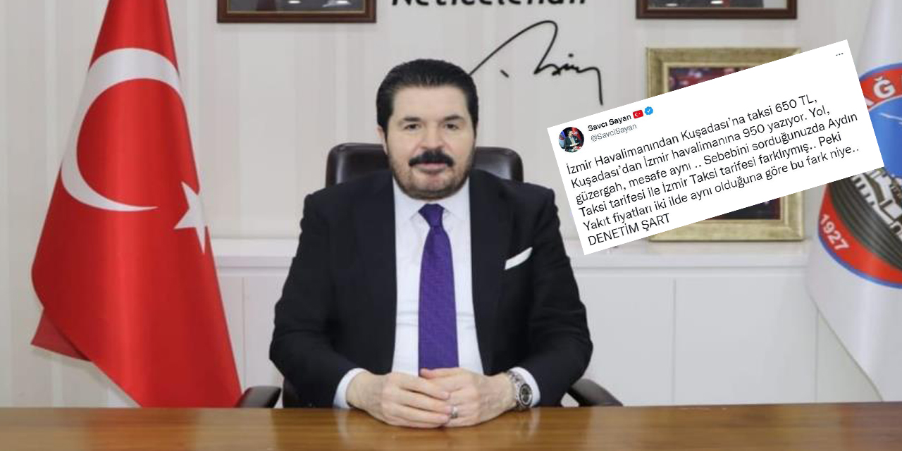 Ağrılı başkandan Aydın’daki taksi tarifelerine tepki