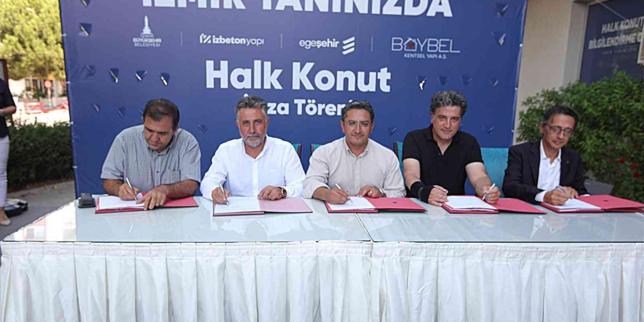 Halk Konut projesinde ikinci imzalar atıldı