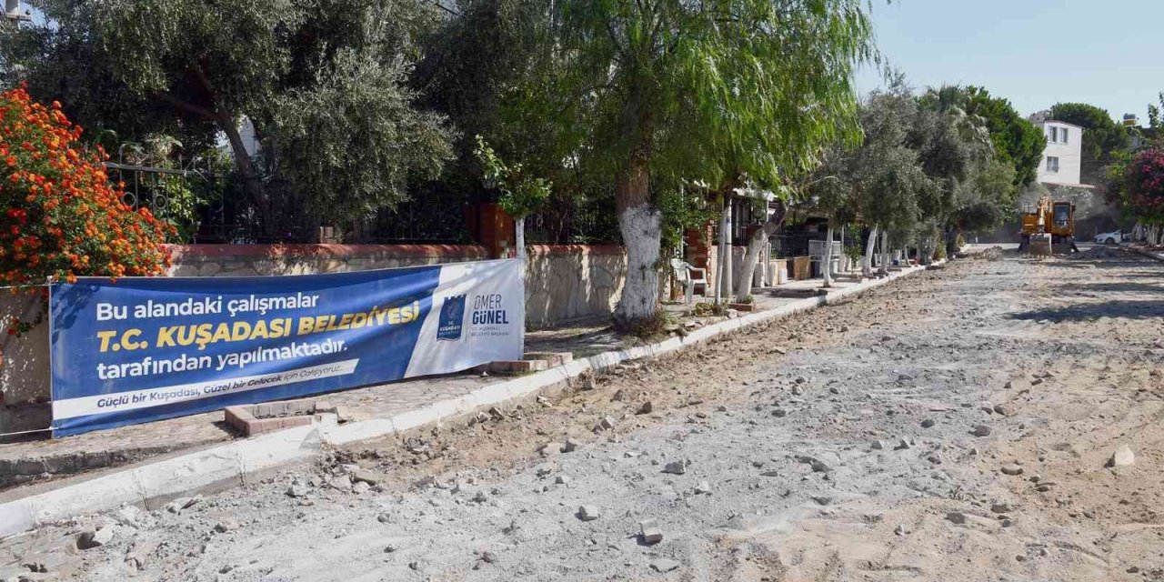 Kadınlar Denizi Mahallesi’nin yolları yenileniyor