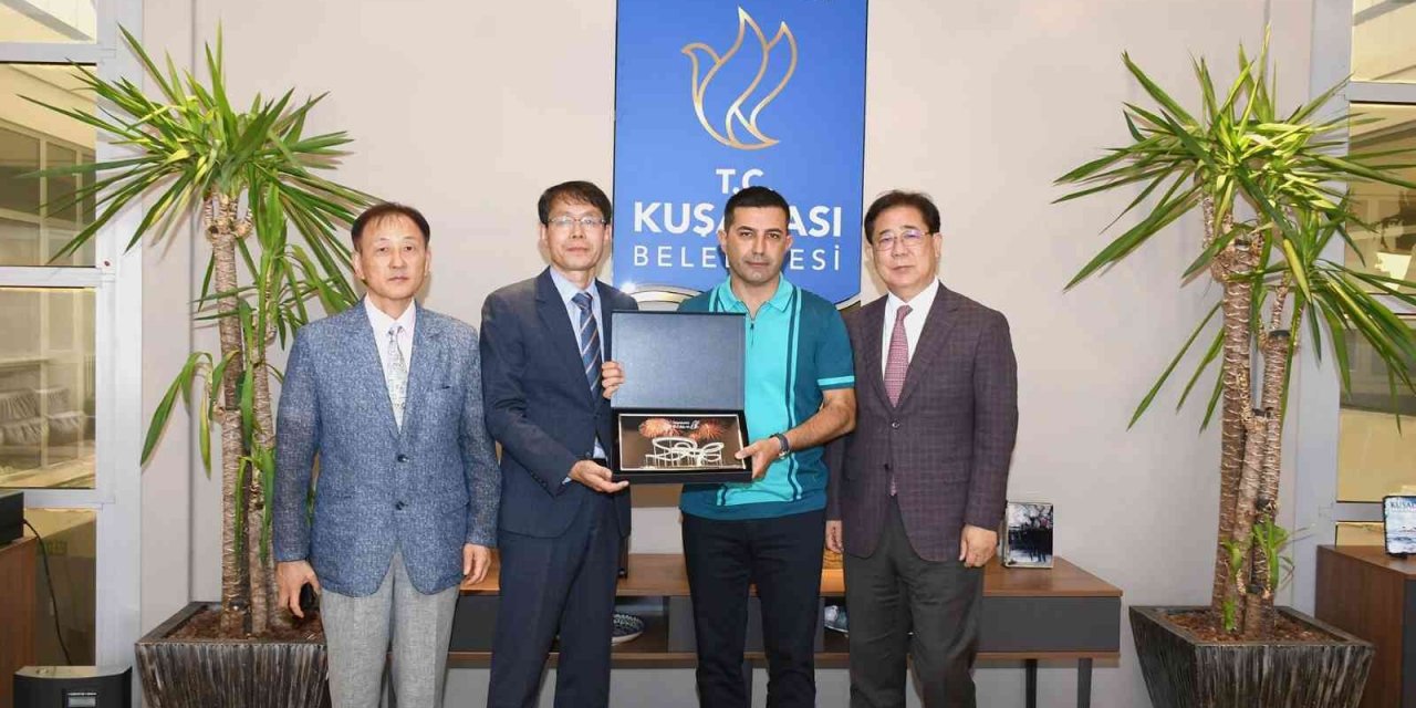 Başkan Günel, Pohang Belediyesi heyetini ağırladı