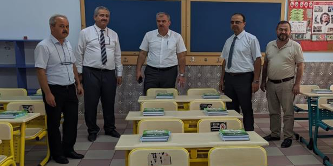 Aydın’da ders kitapları öğrencileri bekliyor