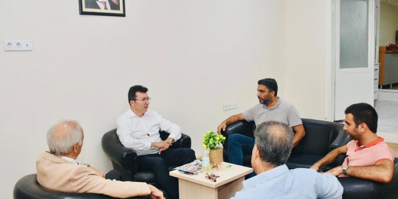 Kaymakam Şahin’den AGC’ye veda ziyareti