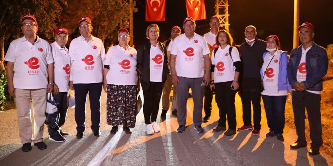 Efeler zafer için yürüdü