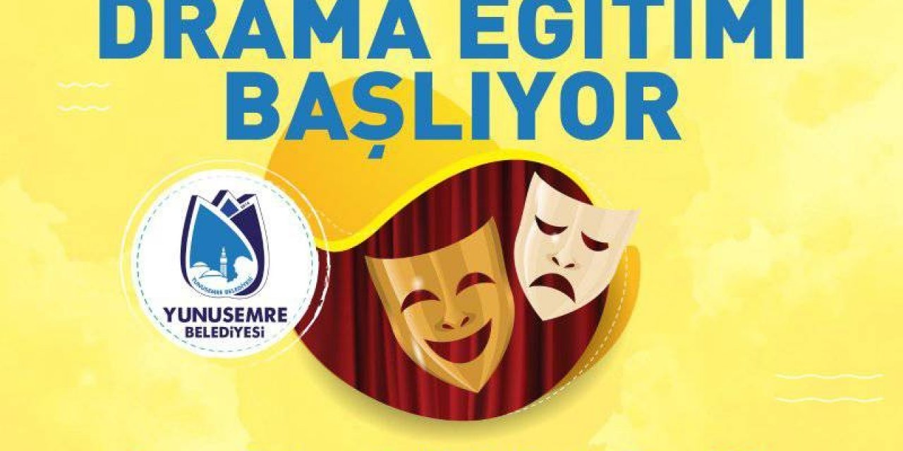 Yunusemre’de tiyatrocular yetişecek
