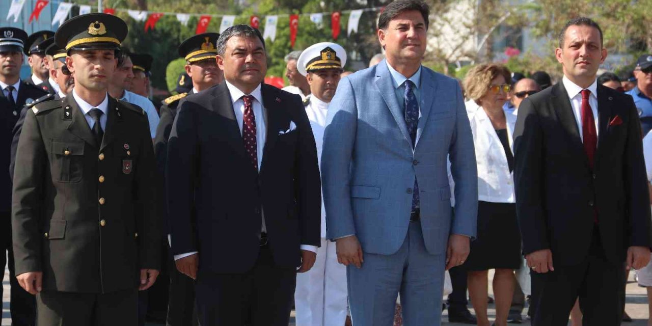 Fethiye’de 30 Ağustos Zafer Bayramı törenle kutlandı