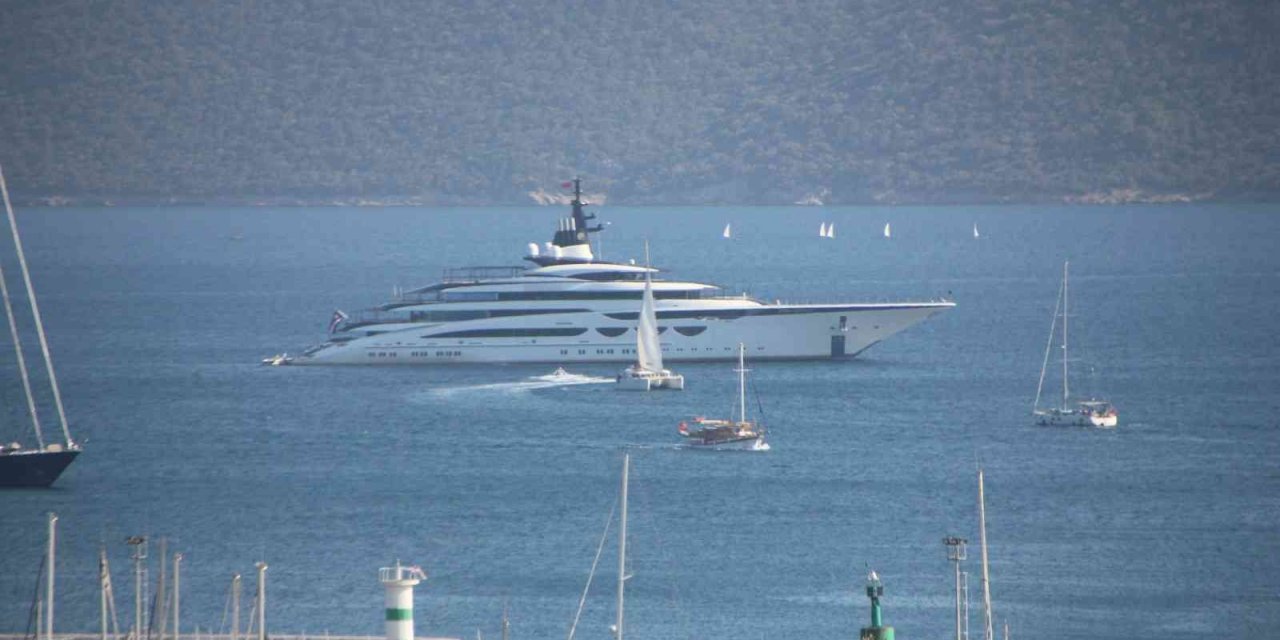 Jamaikalı milyarderin yüzen sarayı Bodrum’da