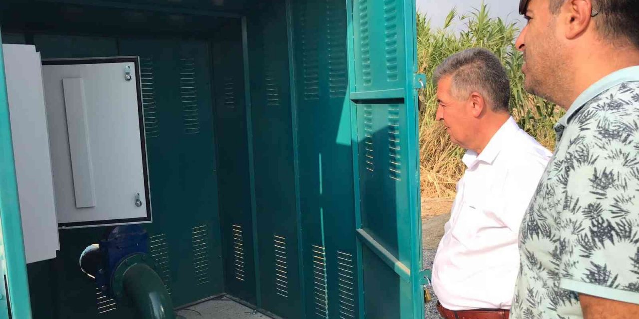 Buharkent’te ilk sondaj kuyusu devreye girdi