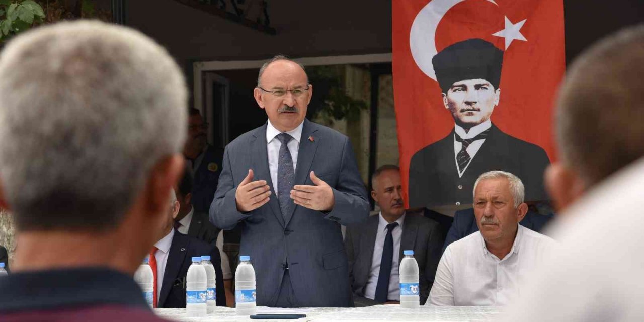 Saruhanlılı vatandaşlar sorun ve isteklerini Vali Karadeniz’e anlattı