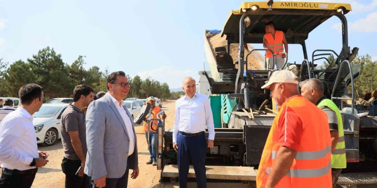 Tavas - Pınarlar - Kızılca’nın yol sorunu bitiyor