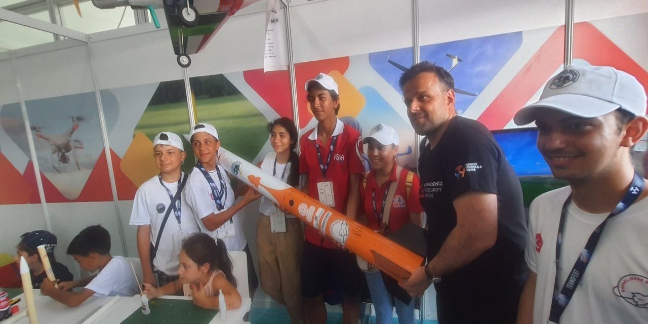 Muğlalı öğrenciler Teknofest Karadeniz’e katıldı