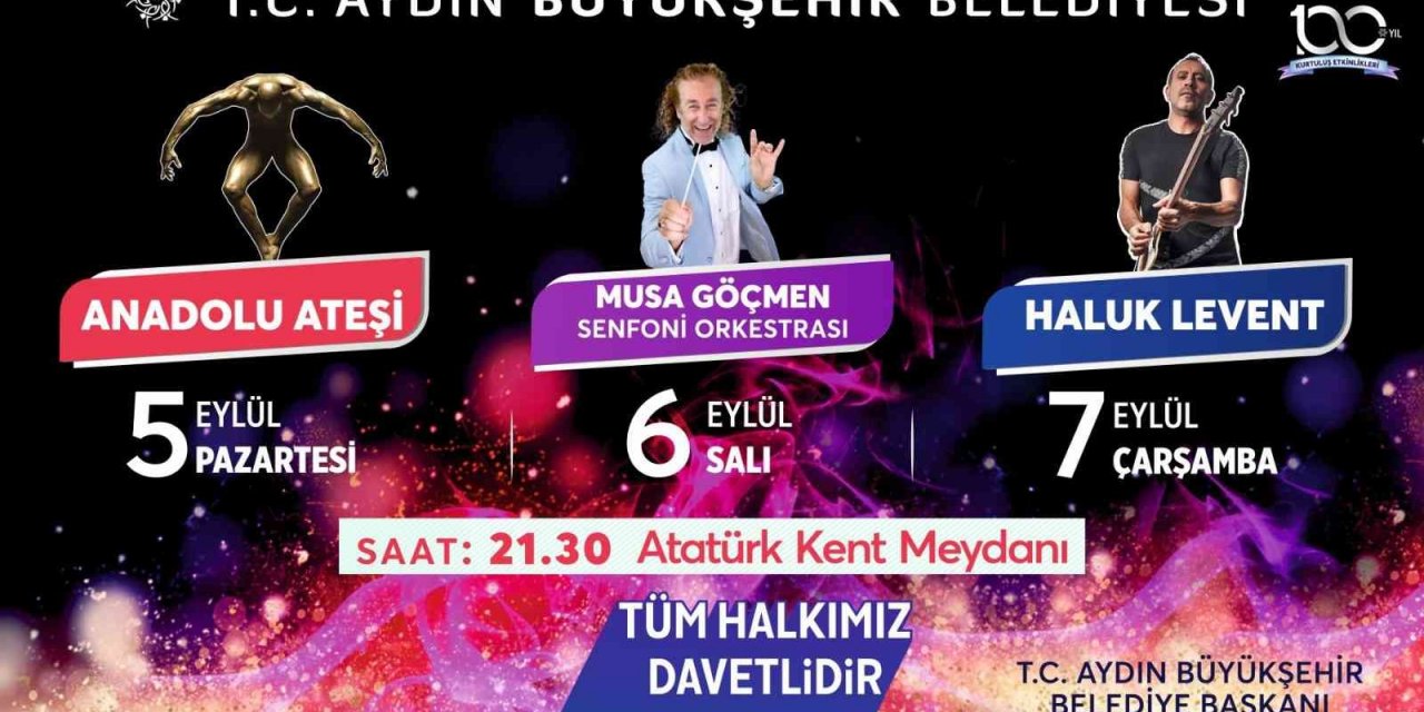Büyükşehir Belediyesi, Aydın’ın düşman işgalinden kurtuluşunu coşkuyla kutlayacak