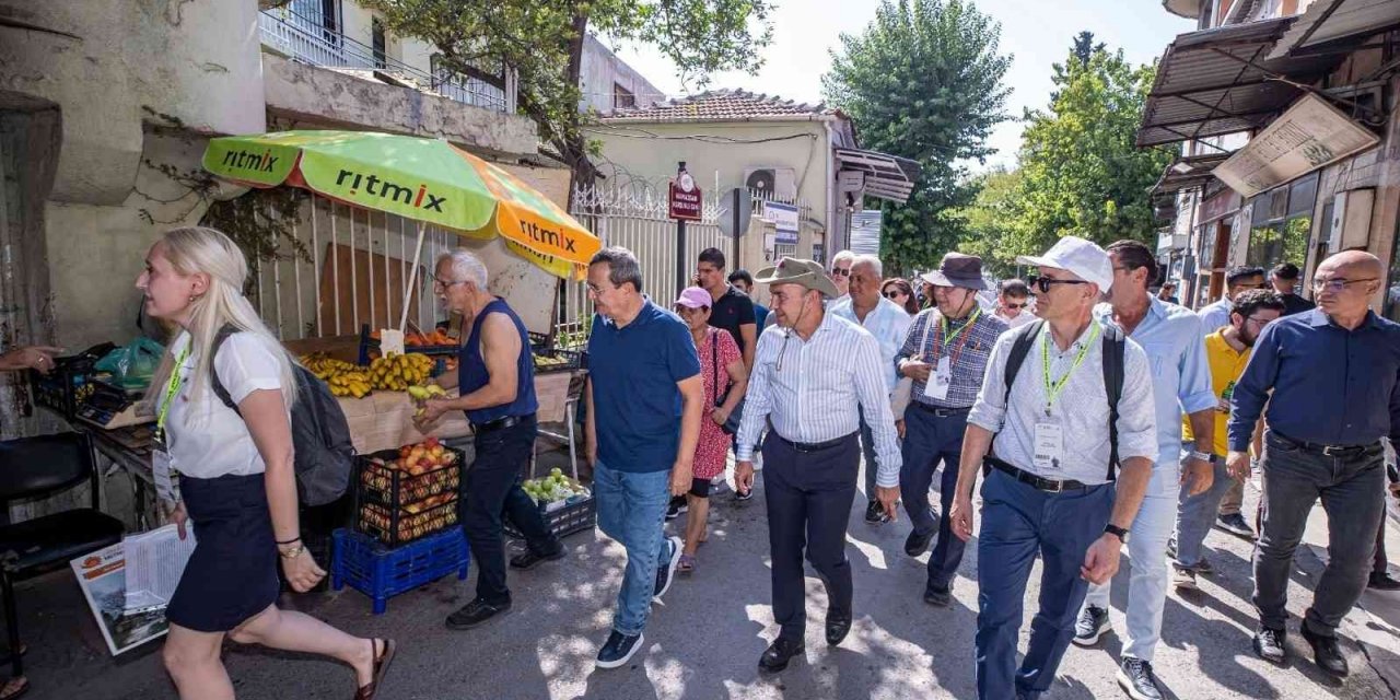 Cittaslow heyeti ile “Sakin Mahalle” turu