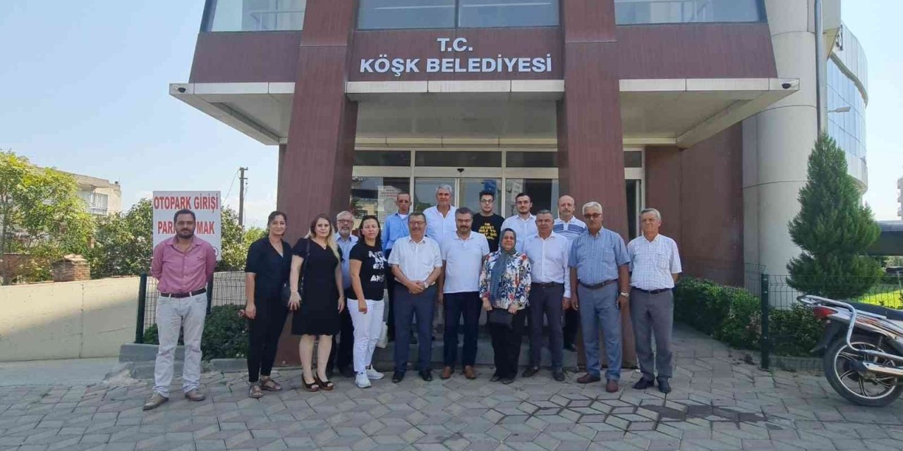 Başkan Özmen ve Başkan Güler’den Köşk’teki kutlamalara davet