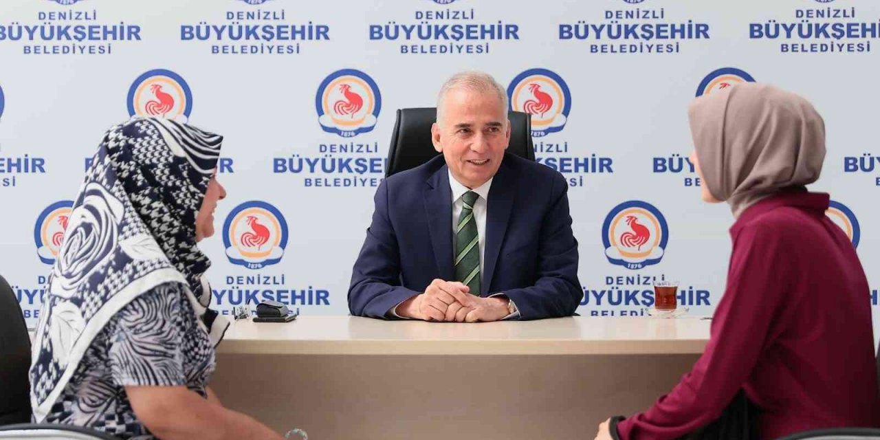 Denizli Büyükşehir’in Halk günü geleneği devam ediyor