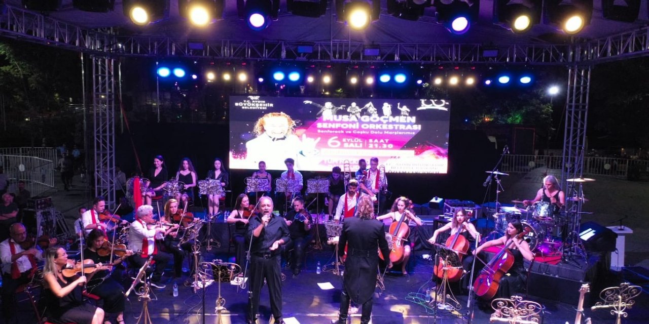 Senfoni Konseri Aydınlıları coşturdu