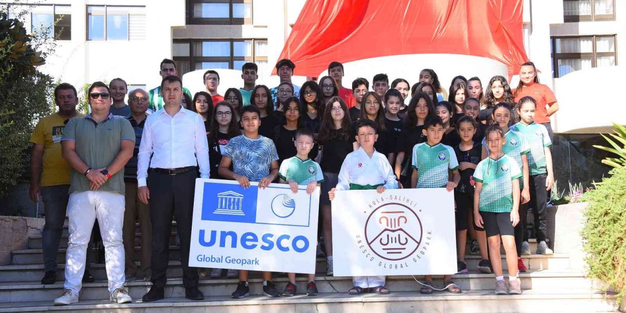 Türkiye’nin tek jeoparkı olan Kula-Salihli Jeoparkı, sporculara tanıtıldı