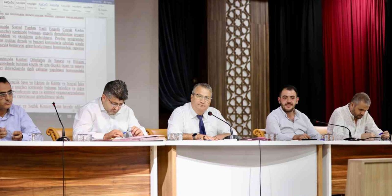 Yunusemre Beledihye Meclisi toplandı