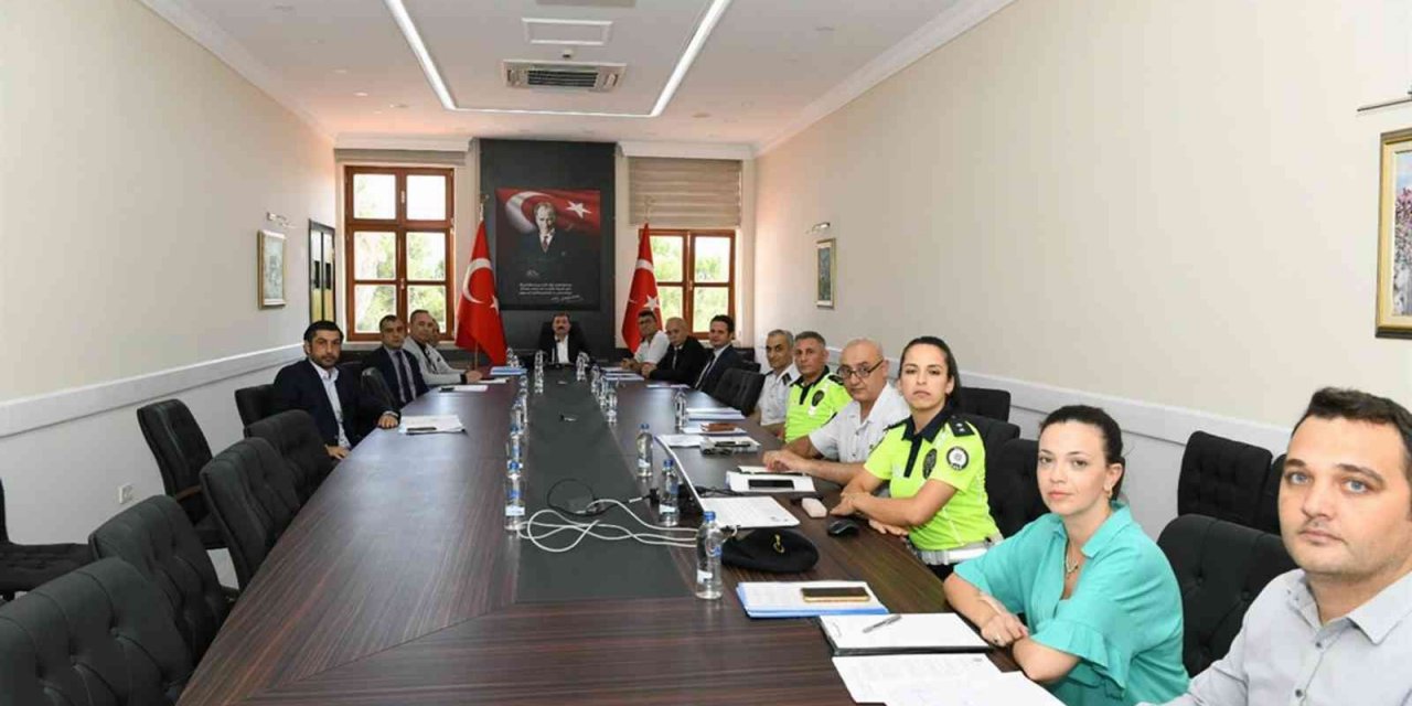 Yeni eğitim-öğretim yılı tedbirleri değerlendirildi