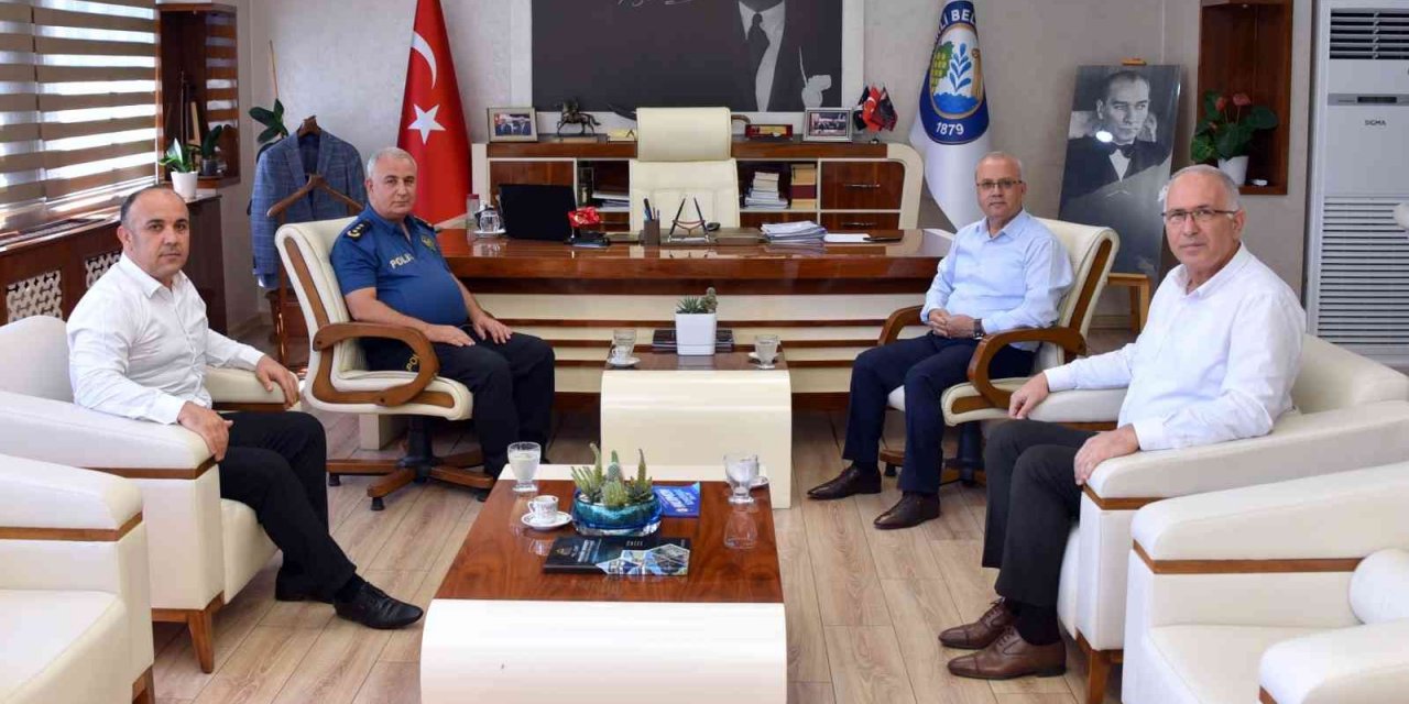 Emniyet Müdürü Doğan’dan Başkan Kayda’ya veda ziyareti