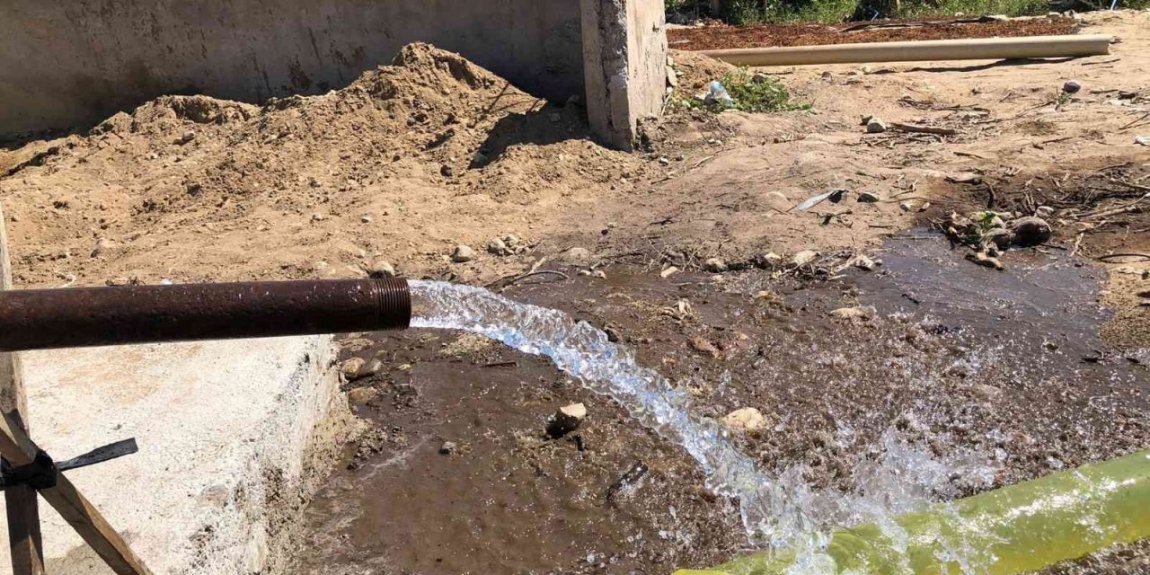 MASKİ ekiplerinden yeni sondaj ve içme suyu deposu çalışması