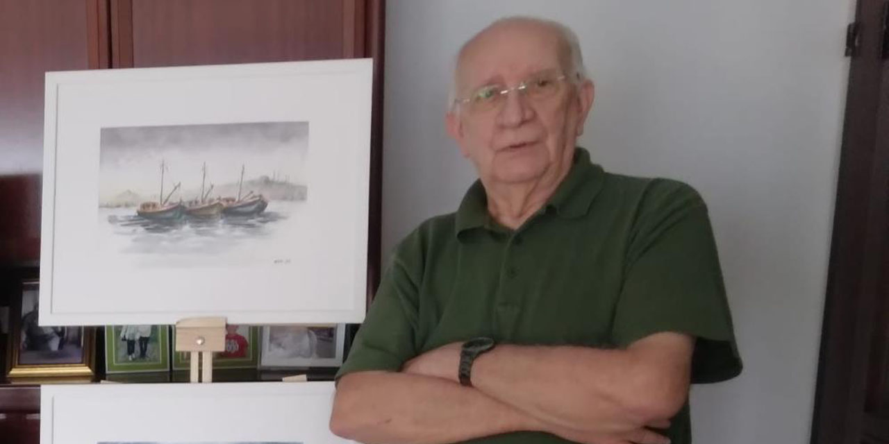 Hocaların hocasından resim sergisi