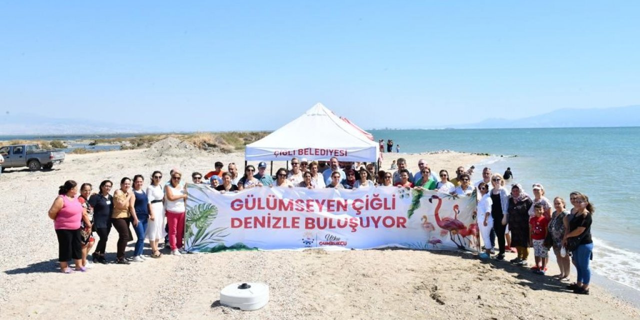 Gümrükçü’den 9 Eylül’de Çiğli’ye deniz müjdesi