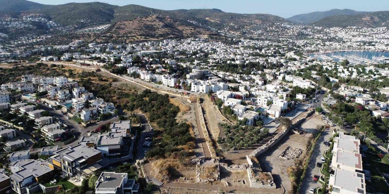 Antik Halikarnassos sur duvarları turizme kazandırıldı