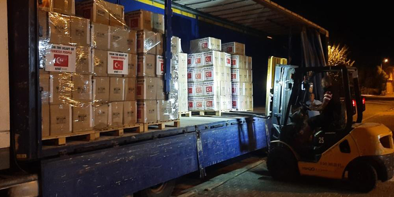 Aydın’dan Pakistan’a yardım eli