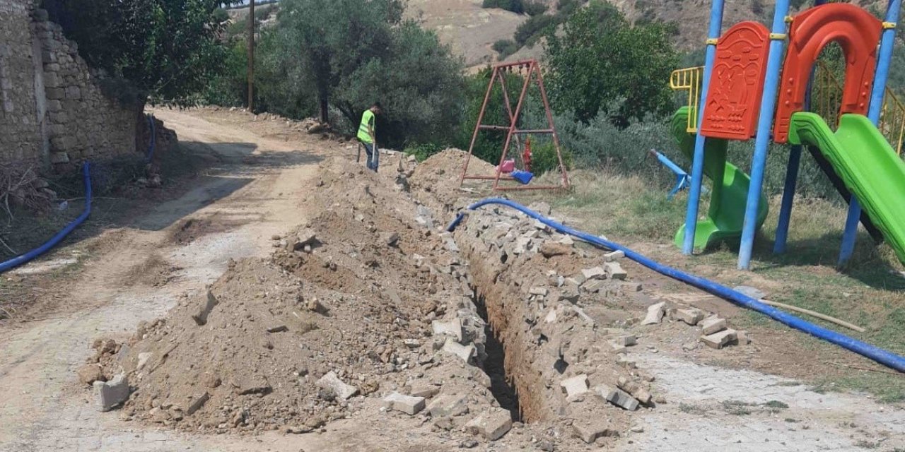Köprübaşı’na 200 metrelik içme suyu hattı