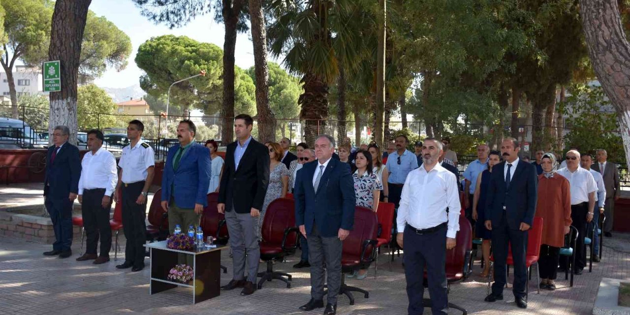 Germencik’te ilk ders zili çaldı