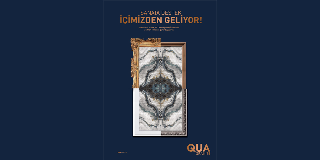 QUA Granite, Contemporary Istanbul’un partneri oldu