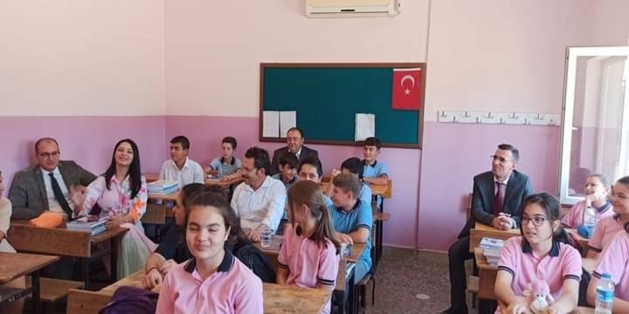 Kaymakam Arıkan okullu oldu