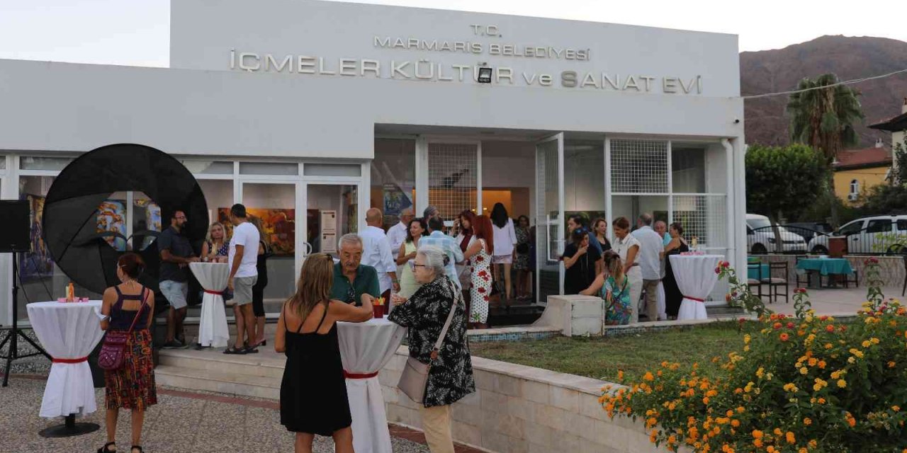 Sanatçı Sarpkaya’dan Marmaris’te bir sergi, bir söyleşi