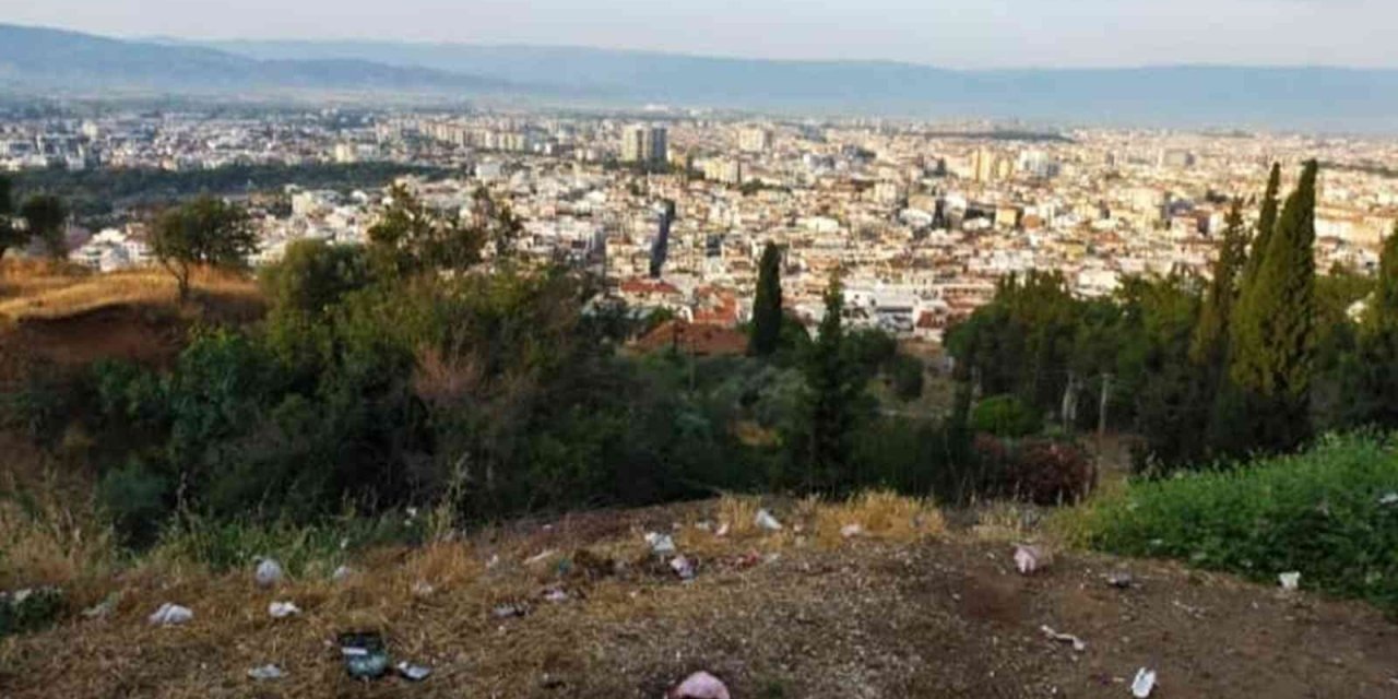Aydın’ın en güzel alanlarından biri olan Aytepe varyantı çöplüğe döndü