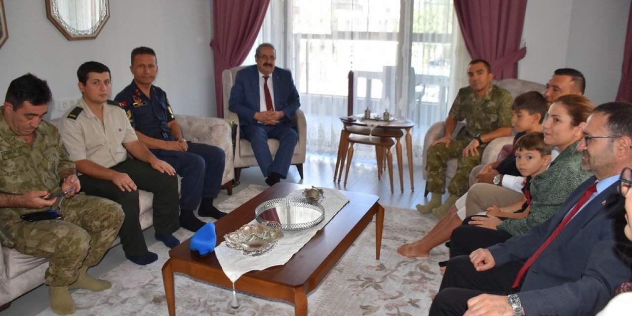 El-Bab gazisi Yeşil’e ziyaret