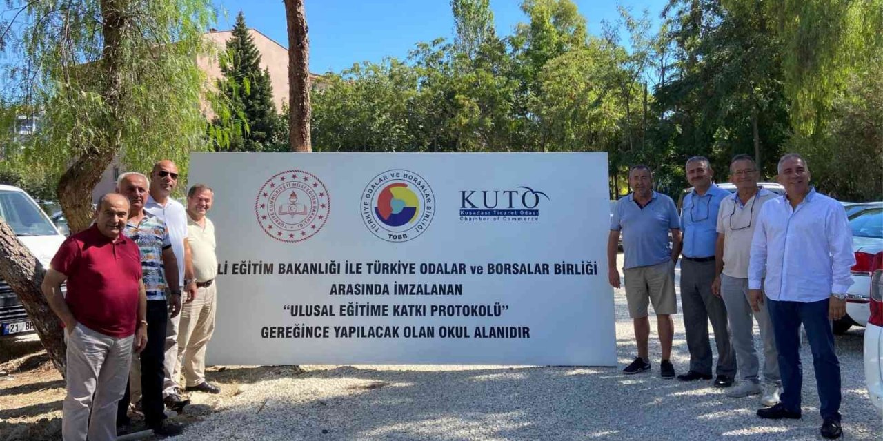 TOBB tarafından Kuşadası’na yapılacak okul projesi hayata geçiyor