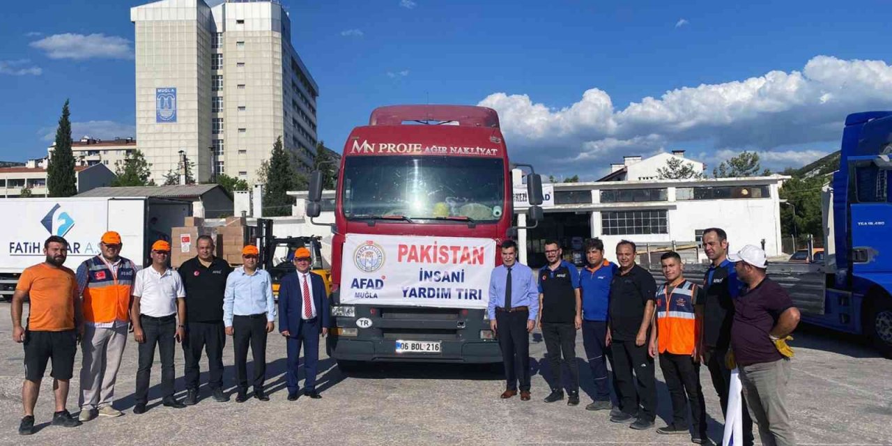 Muğla’dan kardeş ülke Pakistan’a yardım