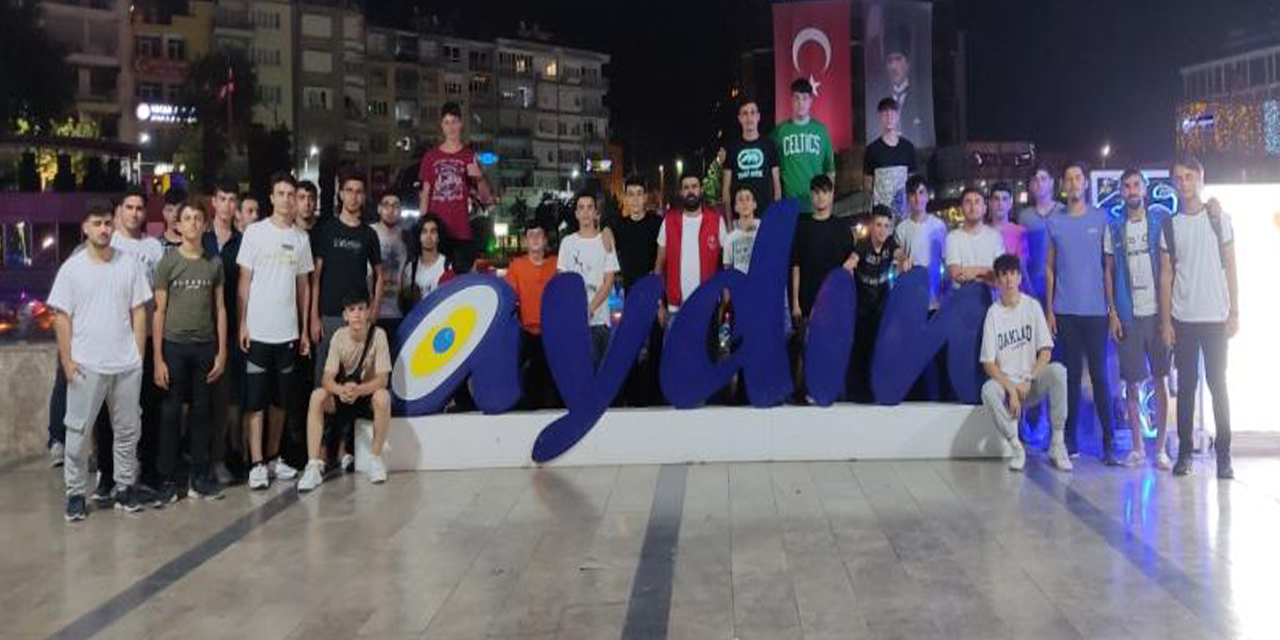 Siirtli gençleri Aydın’ı keşfetti