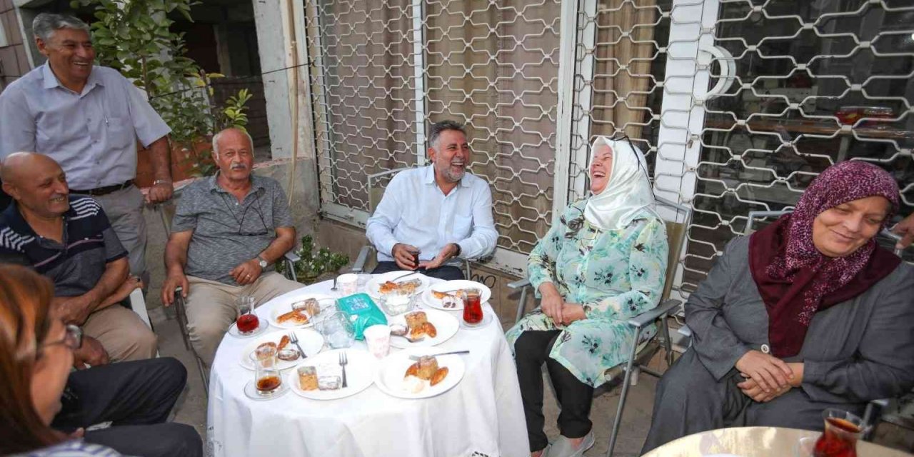 Başkan Sandal’dan Çiçek Mahallesi çıkarması