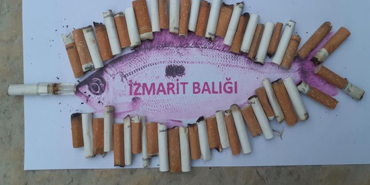 EKODOSD’tan yere atılan sigara izmaritlere karşı ilginç tepki