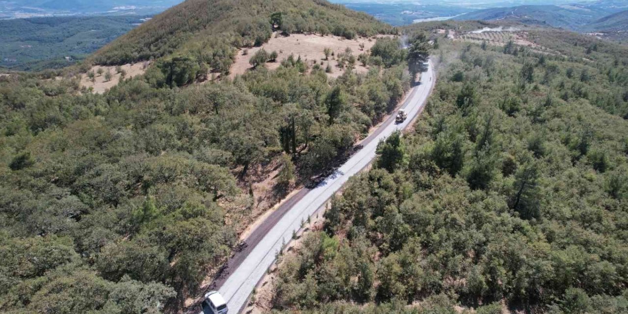 40 yıllık asfalt özlemleri son buldu